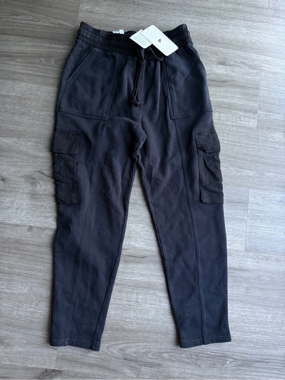 Fabletics Zuri Black Cargo Jogger